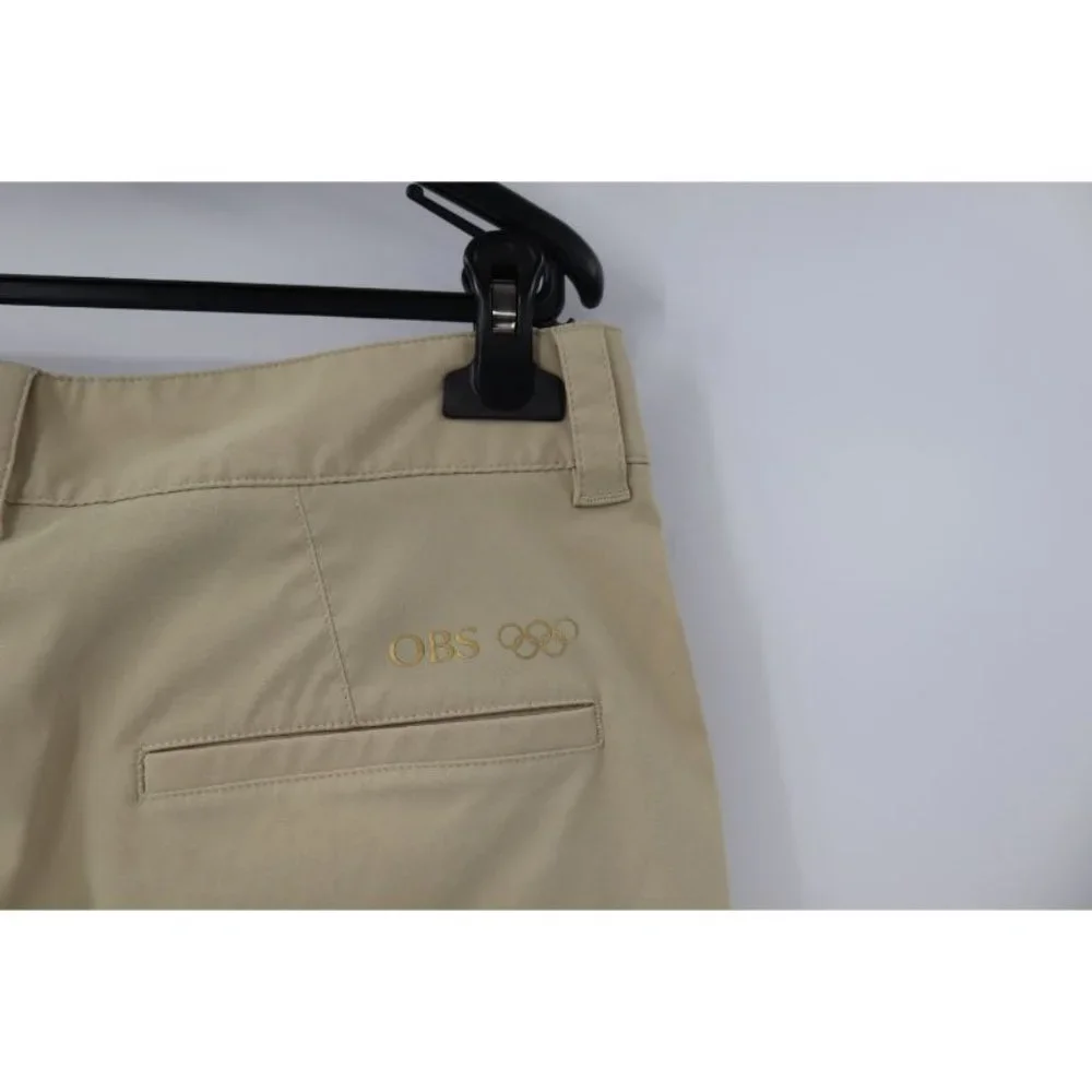 Helly hansen shorts men's small Tokyo 2020 Olympic Obs beige chino 9